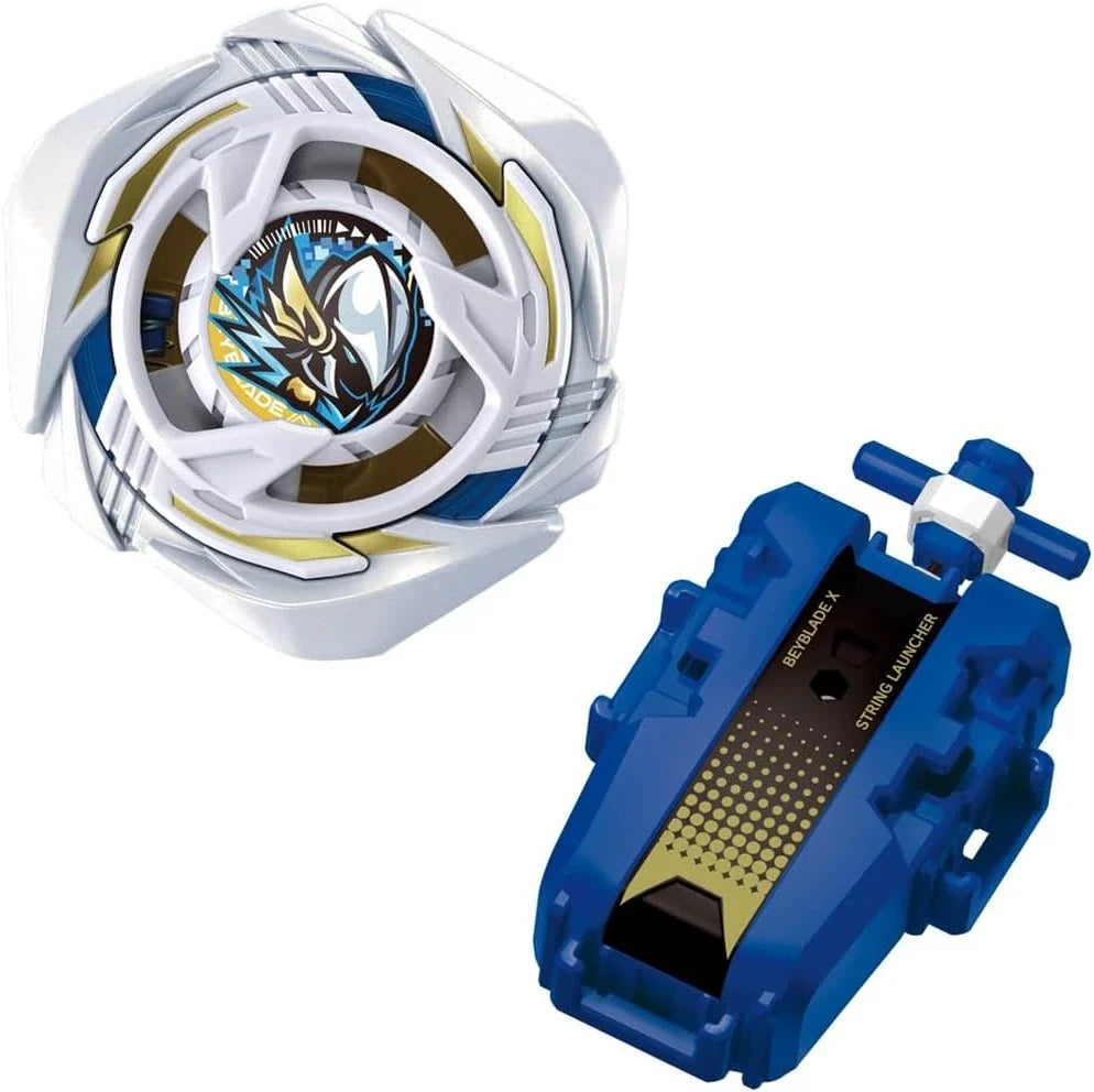 ⁠[PREVENTA] Takara Tomy Beyblade X UX-20 Starter Glory Valkyrie LF (Metal Coat: White)⁠